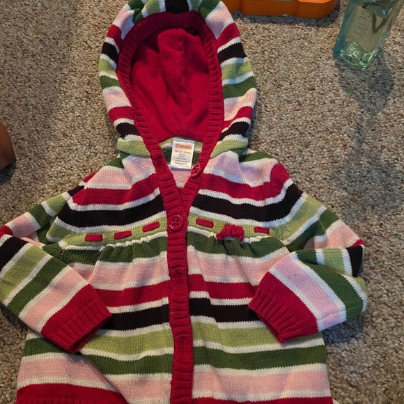 Button-up sweater girls 18-24 months - Picture 2 of 3
